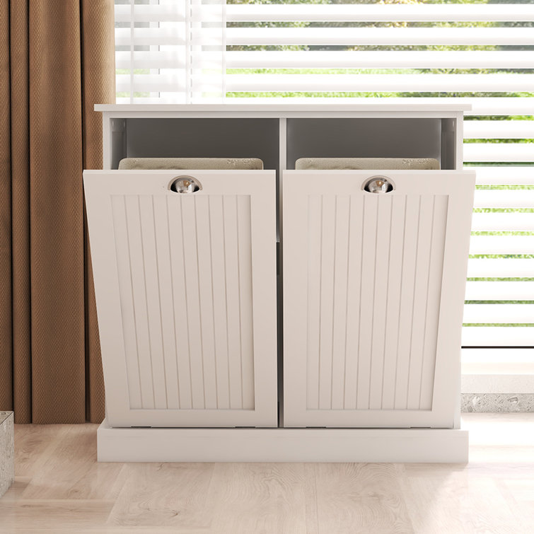 iYofe Kitchen Trash w Tilt Out Trash Free Standing Laundry